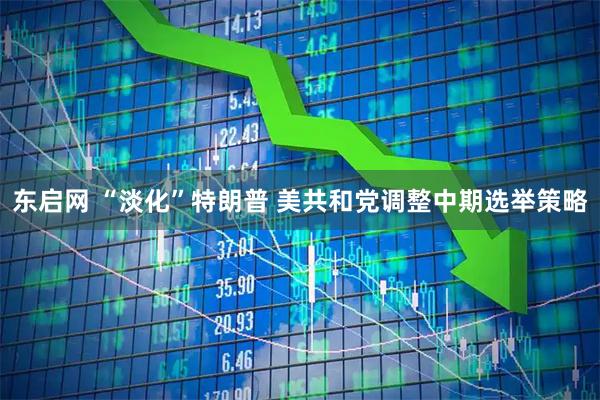 东启网 “淡化”特朗普 美共和党调整中期选举策略